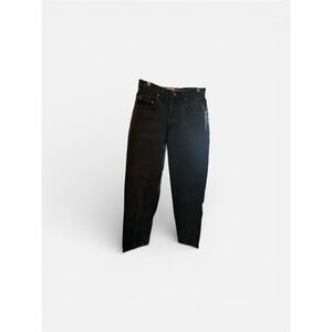 Vintage Levi's 545 Loose Fit Straight Jeans Men's Size 32x30 Black ORANGE TAB